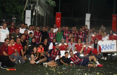      Kale Seramik Fabrikası Futbol Turnuvası Finalinde şampiyon Granit -1 takımı   oldu..