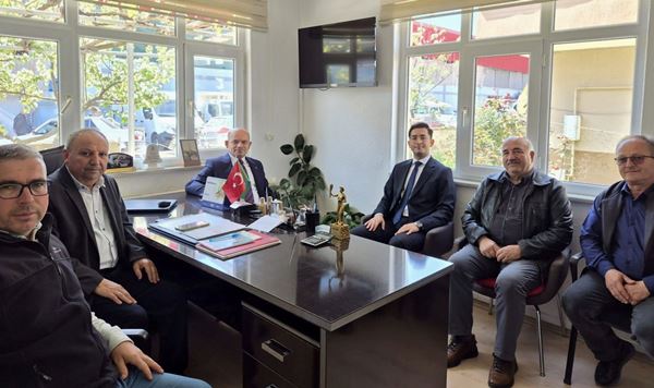 Çan Kaymakamı Dr. Emre Nebioğlu’ndan Ziraat Odası’na Ziyaret