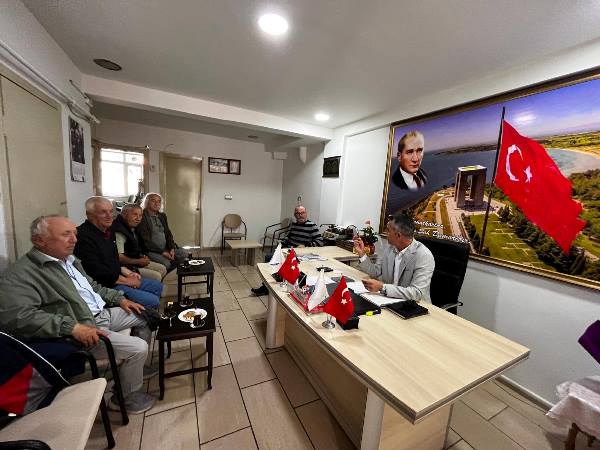 ÇEML Mezunları Derneği’nden Oda Başkanı Fevzi Göz’e Hayırlı Olsun Ziyareti