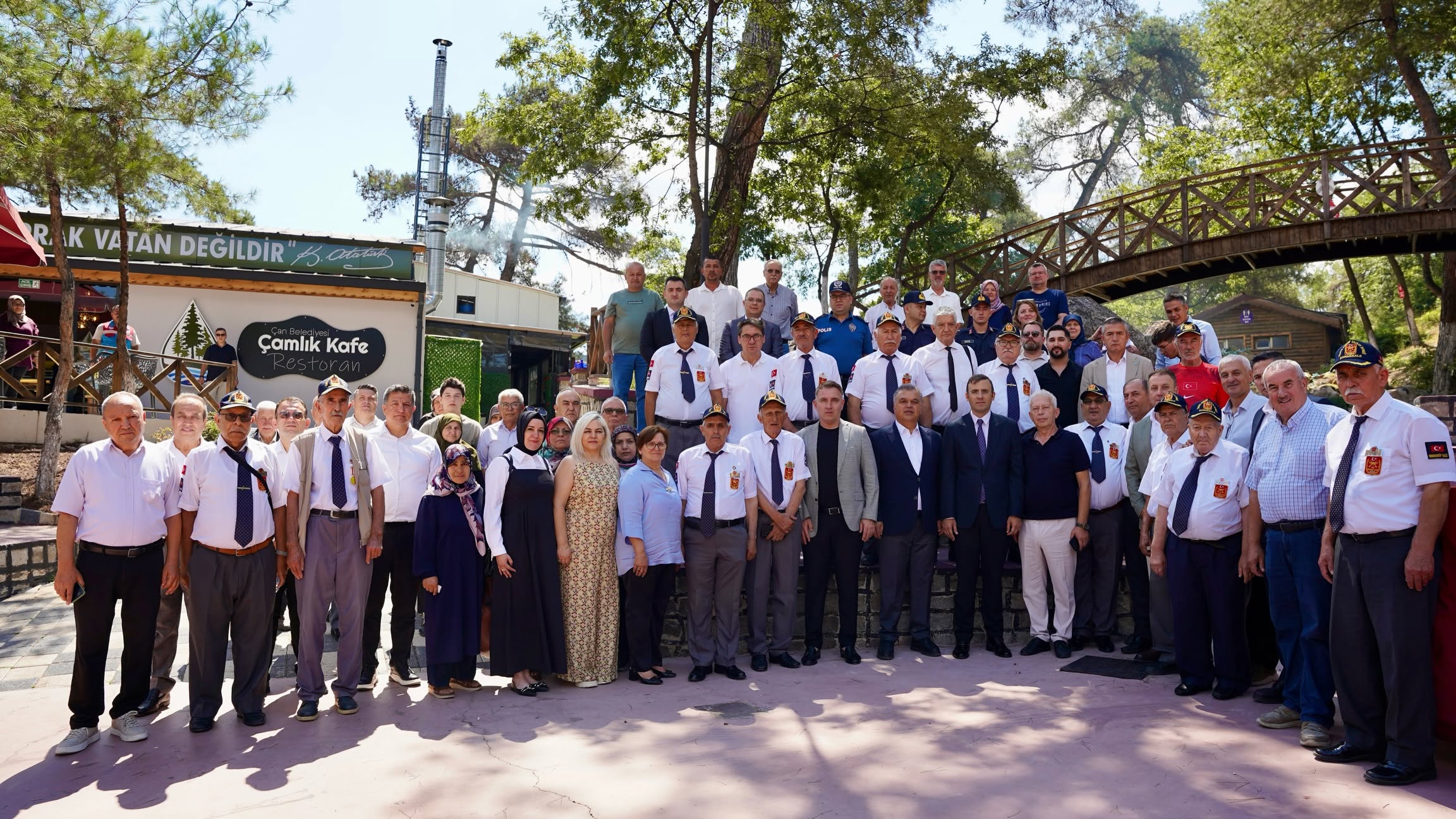 Çan’da 15 Temmuz Öncesi Şehit Yakınları ve Gaziler Onuruna Anlamlı Buluşma