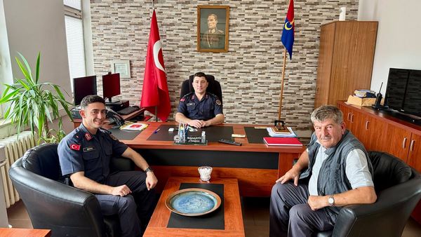 Çan İlçe Jandarma Komutanlığı’na Hayırlı Olsun Ziyareti
